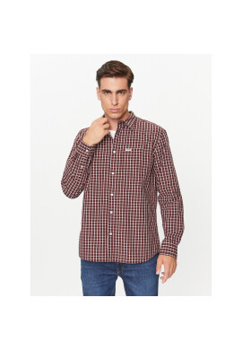 Wrangler Риза 112341053 Кафяв Regular Fit - Pepit.bg