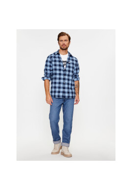 Wrangler Риза 112341055 Син Regular Fit - Pepit.bg