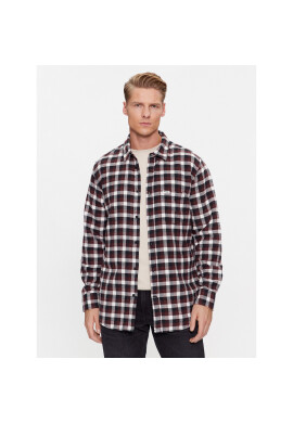 Wrangler Риза 112341071 Кафяв Relaxed Fit - Pepit.bg