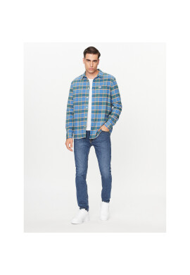 Wrangler Риза 112341077 Син Regular Fit - Pepit.bg