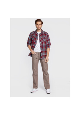 Wrangler Риза Heritage W5D1LAXRO Червен Regular Fit - Pepit.bg