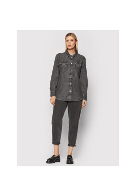 Wrangler Риза Heritage W5S96L339 Черен Regular Fit - Pepit.bg