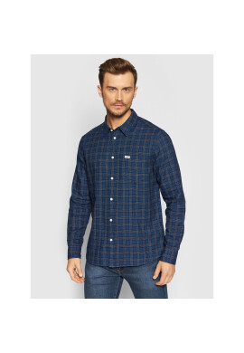 Wrangler Риза Ls W5A11BX4E Тъмносин Regular Fit - Pepit.bg
