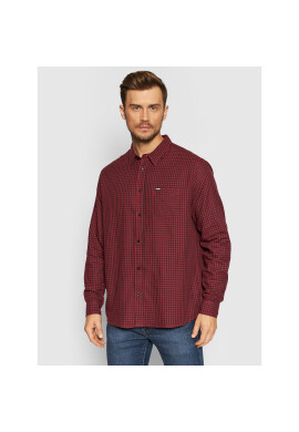 Wrangler Риза Ls W5A12LX2G Червен Regular Fit - Pepit.bg