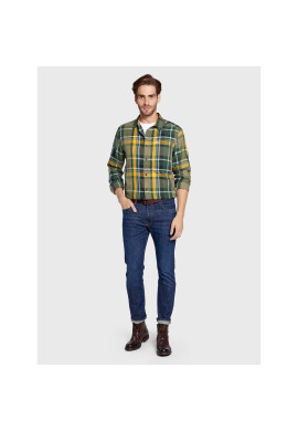 Wrangler Риза W5A23OX1X Зелен Regular Fit - Pepit.bg