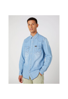 Wrangler Риза W5D1EM180 112332225 Син Regular Fit - Pepit.bg