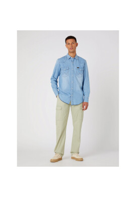 Wrangler Риза W5D1EM180 112332225 Син Regular Fit - Pepit.bg
