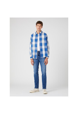 Wrangler Риза W5D64MXV2 Син Relaxed Fit - Pepit.bg