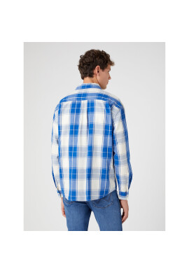 Wrangler Риза W5D64MXV2 Син Relaxed Fit - Pepit.bg