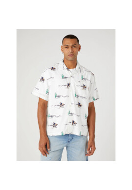 Wrangler Риза W5D8TWW04 112334266 Бял Regular Fit - Pepit.bg