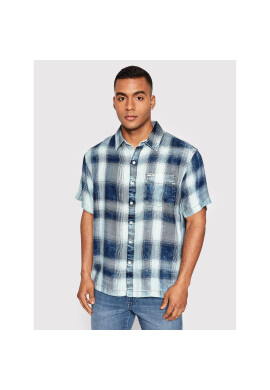 Wrangler Риза W5E3BT Син Oversize - Pepit.bg