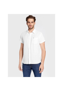 Wrangler Риза W5J1LOXW1 Бял Regular Fit - Pepit.bg