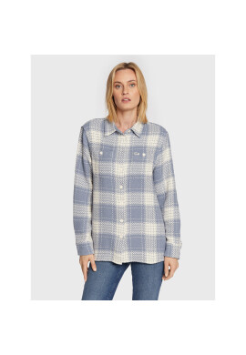 Wrangler Риза W5P4CUX4Q Син Relaxed Fit - Pepit.bg