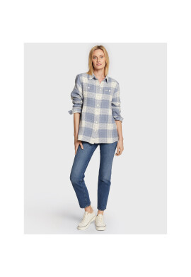 Wrangler Риза W5P4CUX4Q Син Relaxed Fit - Pepit.bg