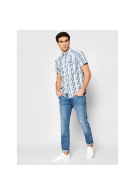Wrangler Риза Western W5J04MXVT Син Regular Fit - Pepit.bg