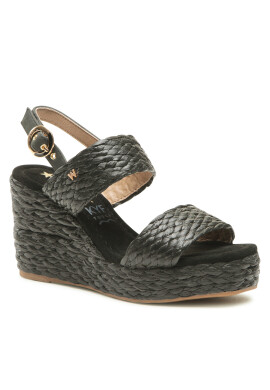 Wrangler Сандали Cohibara Raffia WL31553A Черен - Pepit.bg