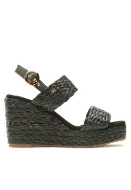 Wrangler Сандали Cohibara Raffia WL31553A Черен - Pepit.bg