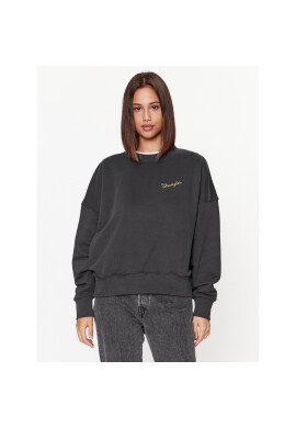 Wrangler Суитшърт 112343708 Черен Relaxed Fit - Pepit.bg