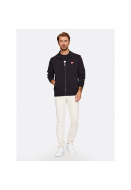 Wrangler Суитшърт Funnel 112341208 Черен Regular Fit - Pepit.bg