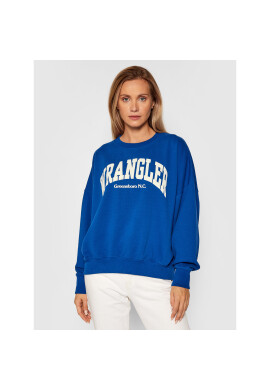 Wrangler Суитшърт W6V0H1X05 Син Oversize - Pepit.bg