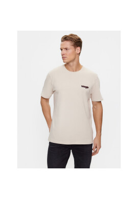 Wrangler Тишърт 112341178 Бял Regular Fit - Pepit.bg