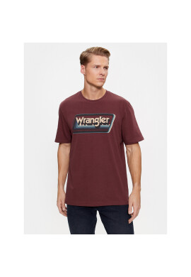 Wrangler Тишърт 112341242 Кафяв Relaxed Fit - Pepit.bg
