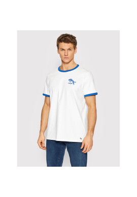 Wrangler Тишърт 75th Anni Ringer W747EEX05 Бял Regular Fit - Pepit.bg
