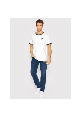 Wrangler Тишърт 75th Anni Ringer W747EEZ13 Бял Regular Fit - Pepit.bg