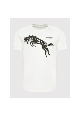 Wrangler Тишърт 75Th Anni W746EEW07 Бял Regular Fit - Pepit.bg