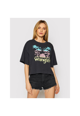 Wrangler Тишърт Boxy W7S2GFXV6 Сив Relaxed Fit - Pepit.bg