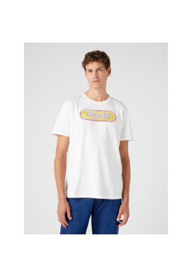 Wrangler Тишърт Branded W773EEW02 112331866 Бял Regular Fit - Pepit.bg