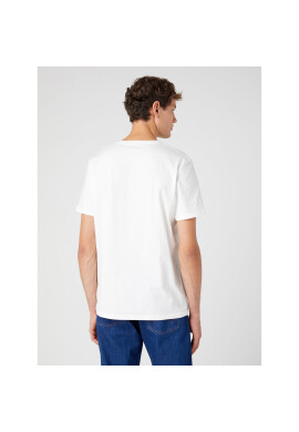 Wrangler Тишърт Branded W773EEW02 112331866 Бял Regular Fit - Pepit.bg