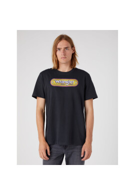 Wrangler Тишърт Branded W773EEXV6 112331867 Черен Regular Fit - Pepit.bg