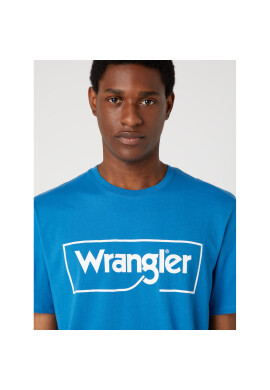 Wrangler Тишърт Frame Logo W70JD369F 112330823 Син Regular Fit - Pepit.bg