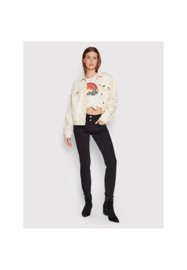 Wrangler Тишърт Girlfriend W7R9GHC11 Бял Regular Fit - Pepit.bg