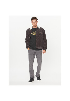Wrangler Тишърт Logo 112341249 Черен Regular Fit - Pepit.bg