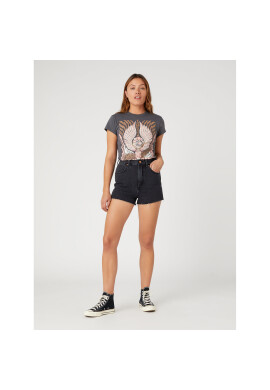 Wrangler Тишърт Shrunken Band W7FDEEM08 112332014 Кафяв Regular Fit - Pepit.bg
