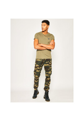 Wrangler Тишърт Sigh Off Tee W7C07D345 Зелен Regular Fit - Pepit.bg