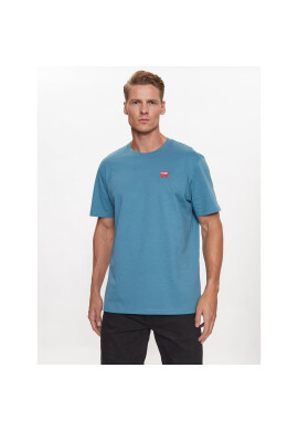 Wrangler Тишърт Sign Off 112341129 Син Regular Fit - Pepit.bg