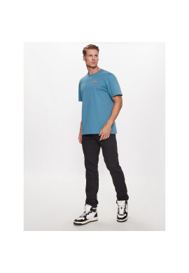 Wrangler Тишърт Sign Off 112341129 Син Regular Fit - Pepit.bg