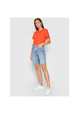Wrangler Тишърт Sign Off Tee W7Q0D3 Оранжев Regular Fit - Pepit.bg