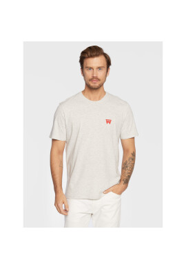 Wrangler Тишърт Sign Off W70MD3C17 Сив Regular Fit - Pepit.bg