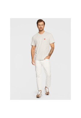 Wrangler Тишърт Sign Off W70MD3C17 Сив Regular Fit - Pepit.bg