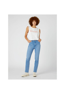 Wrangler Тишърт Sleveless W7FED3W02 112332137 Бял Regular Fit - Pepit.bg
