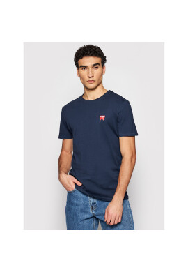 Wrangler Тишърт Ss Sing Off Tee W7C07D335 Тъмносин Regular Fit - Pepit.bg