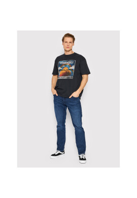 Wrangler Тишърт Vintage W7L4GFXVD Черен Regular Fit - Pepit.bg