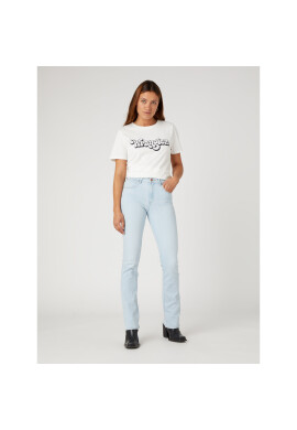 Wrangler Тишърт W7N4D3W03 112332123 Бял Regular Fit - Pepit.bg