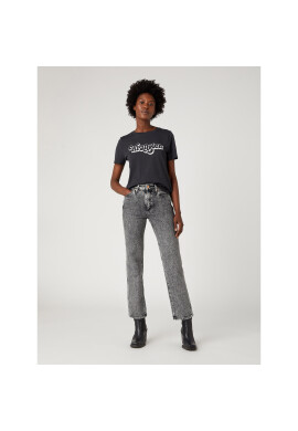 Wrangler Тишърт W7N4D3XVD 112332122 Черен Regular Fit - Pepit.bg