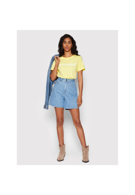 Wrangler Тишърт W7N4GHY19 Жълт Regular Fit - Pepit.bg