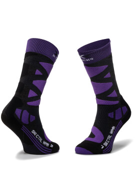 X-Socks Чорапи дълги дамски Ski Control 4.0 XSSSKCW19W Виолетов - Pepit.bg